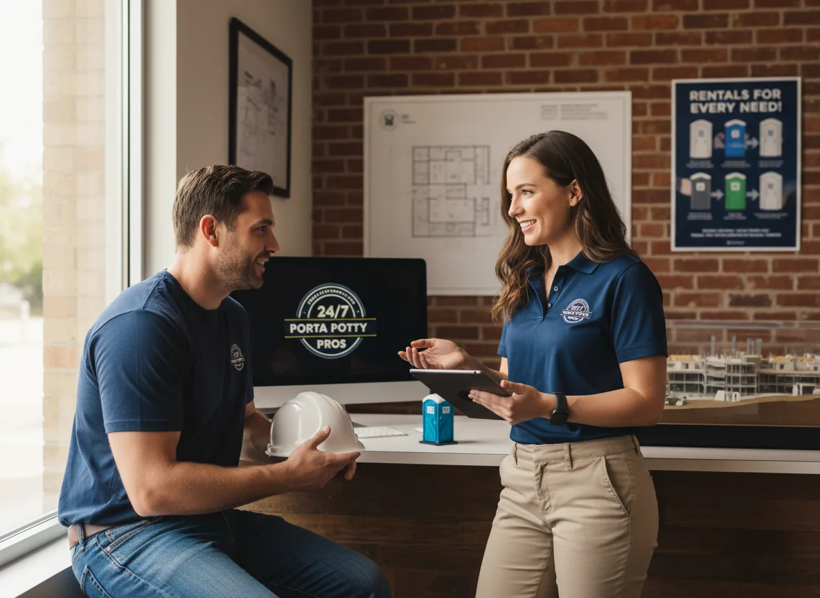 Flushing Toilet Rental Options in Mechanicsburg, IL